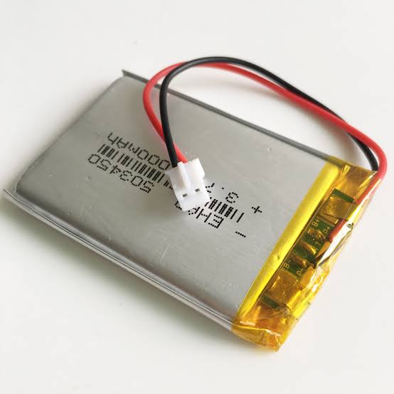 1000mAH 3.7v Lithium-ion battery Li-ion Battery With JST2.0 Connector