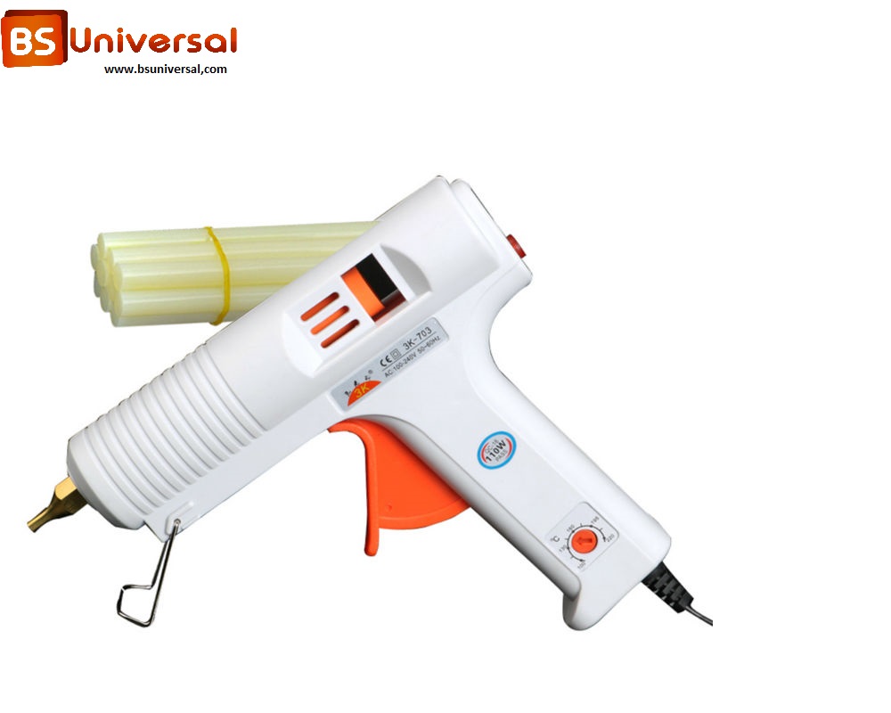 110W Hot Melt Glue_Gun with Adjustable Temperature