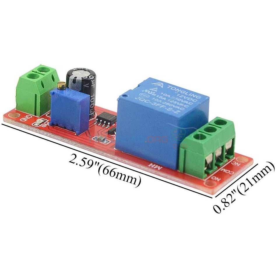 12V NE555 Timer Switch Adjustable Module