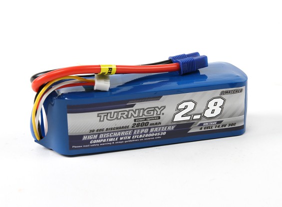 2800 mah 3S Lipo Battery 11.1V