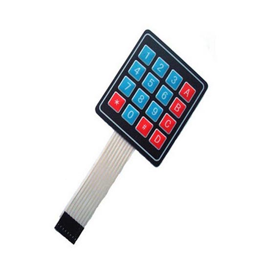 4 x 4 Matrix Keypad Membrane Switch Keypad