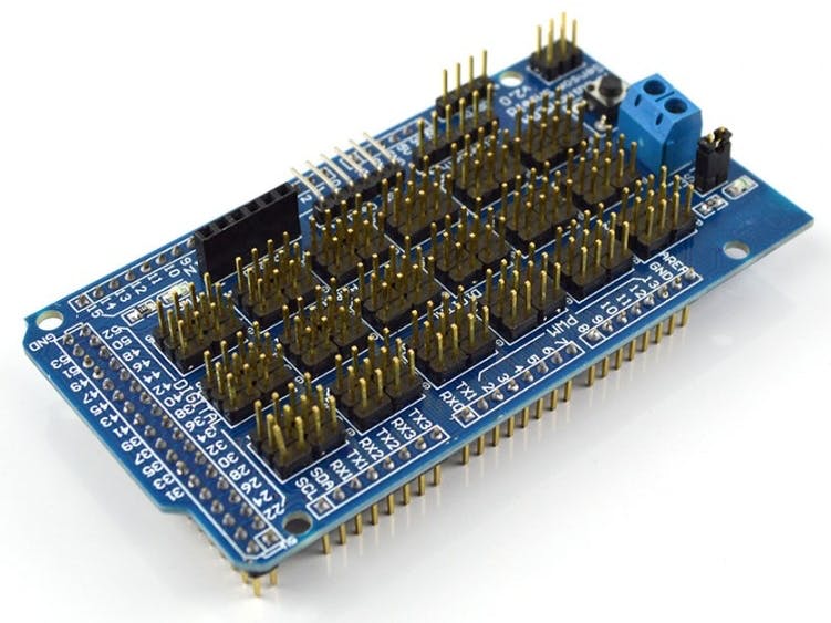 Arduino MEGA Sensor Shield V2