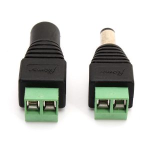 DC Power Plug Jack Adapter Connector (2-Pin)