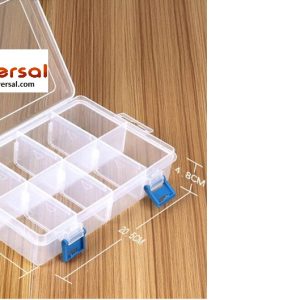 F200 Plastic Tool Box Multi-functional Suitcase Nail Art Storage Container for Electronic Parts Screws Tool Organizer
