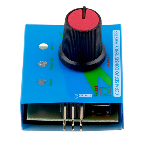 Steering Gear Tester CCPM 3-Mode ESC Servo Motor for RC Helicopters