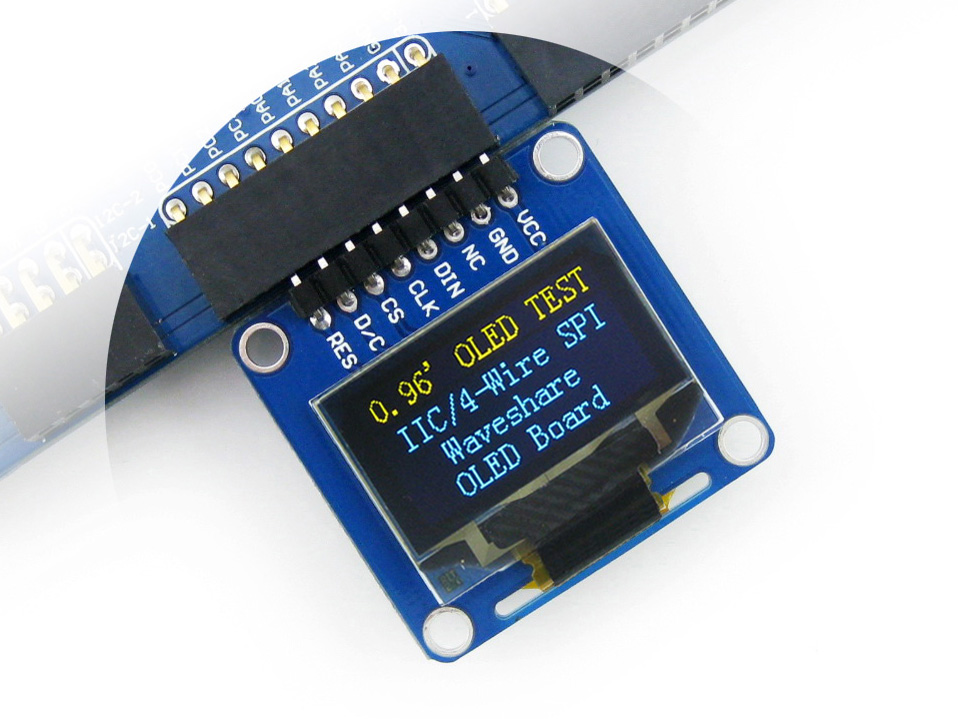 LCD Display Module 128x64 OLED 0.96 SPI BLUE