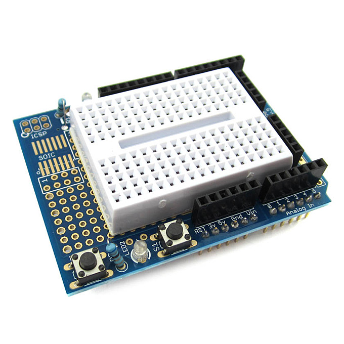 Arduino Prototype Expansion Shield for Arduino UNO