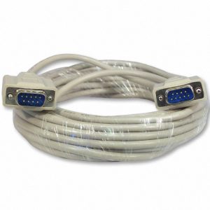 9 Pin Serial RS232 Male To Male High Speed Shielded Cable