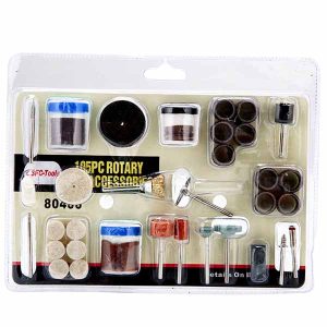 105 PCS Mini Drill Machine Accessories Rotary Tool Kit