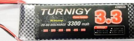 3300 mah 3 S Lipo Battery 11.1v
