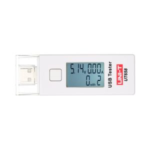 UNIT UT658 3-9V 0-3A 0-9999mAh Digital LCD Display USB Tester Charger Current Voltage Capacity Tester DC Voltmeter