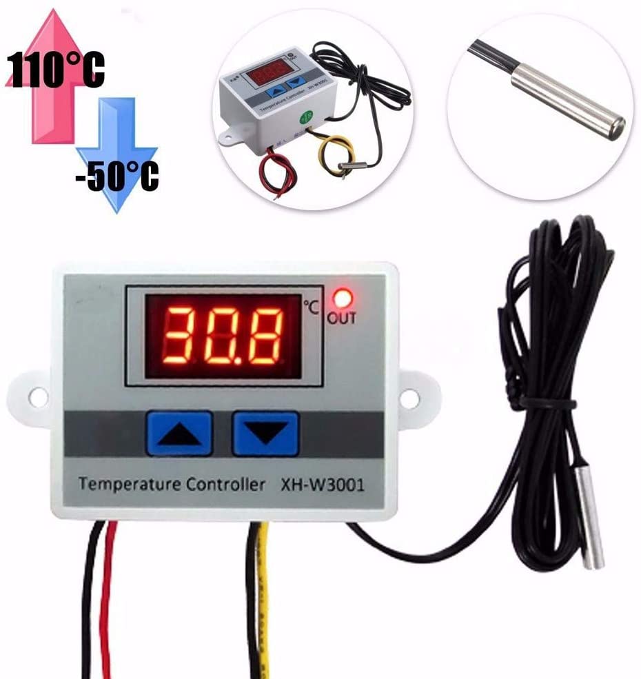 W3001 Temperature Controller Digital LED Temperature Controller